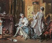 Francois Boucher La Toilette oil painting artist